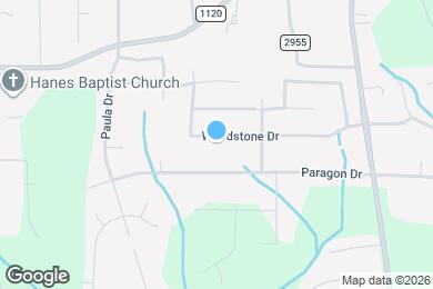 Map image of the property - 1858 Woodstone Dr