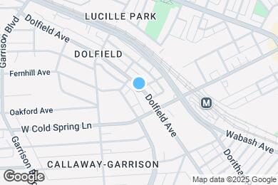 Map image of the property - 3637 Dolfield Ave