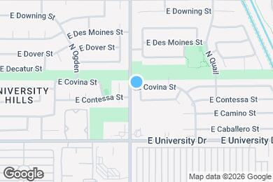 Map image of the property - 4401 E Contessa St