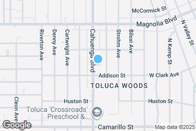 Map image of the property - 5022 Cahuenga Blvd
