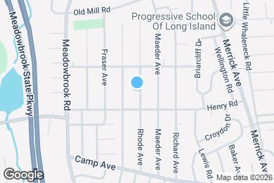 Map image of the property - 1526 Rhode Ave