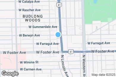 Map image of the property - 5250 N Lincoln Ave