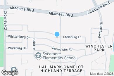 Map image of the property - 1405 Steinburg Ln