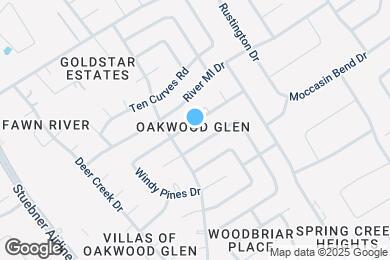 Map image of the property - 6907 Stoney River Dr