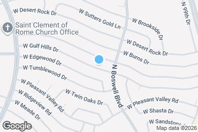 Map image of the property - 10226 W Gulf Hills Dr