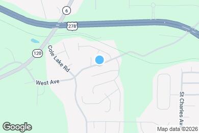 Map image of the property - 925 West Ave