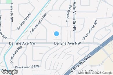 Map image of the property - 5309 Calle Serena NW