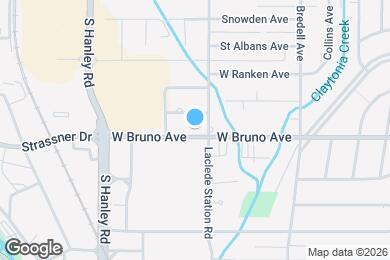 Map image of the property - 7907 W Bruno Ave