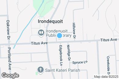 Map image of the property - 1400 Titus Ave