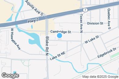 Map image of the property - 1311 Oxford St