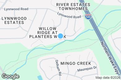Map image of the property - 1006 Planters Trail Ct