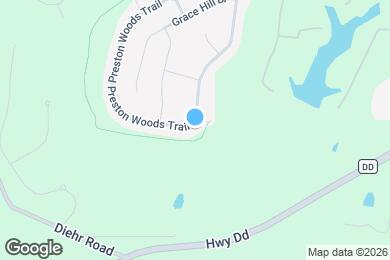 Map image of the property - 2815 Preston Woods Trail