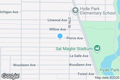 Map image of the property - 2473 Pierce Ave
