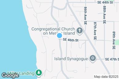 Map image of the property - 4605 W Mercer Way