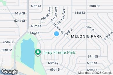 Map image of the property - 6309 Nashville Dr