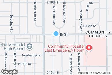 Map image of the property - 5151-5153 E 16th St