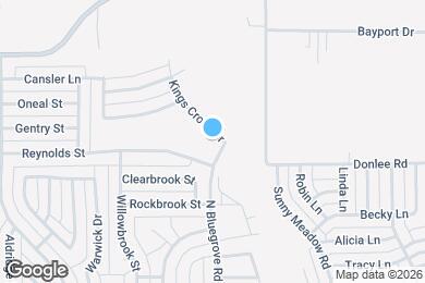 Map image of the property - 1807 Kings Cross Dr