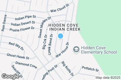 Map image of the property - 8703 Tesoro Hills