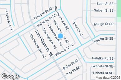 Map image of the property - 1539 Leeward Ave SE