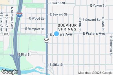 Map image of the property - 8312 N 10th St