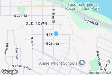 Map image of the property - 2615 N Starr St