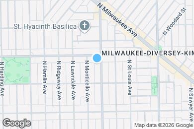 Map image of the property - 2738 N Central Park Ave