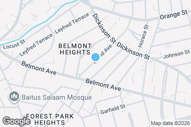 Map image of the property - 53 Euclid Ave