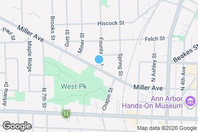 Map image of the property - 604 Miller Ave