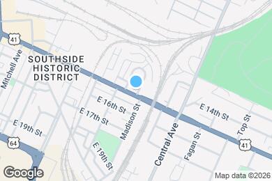 Map image of the property - 1449 Madison St