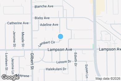 Map image of the property - 12416 Lambert Cir