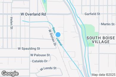 Map image of the property - 1822 W Nez Perce St