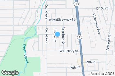 Map image of the property - 1639 Thorn St