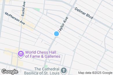 Map image of the property - 407 N Taylor Ave