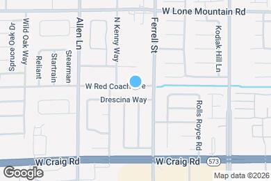 Map image of the property - 3401 W Red Coach Ave