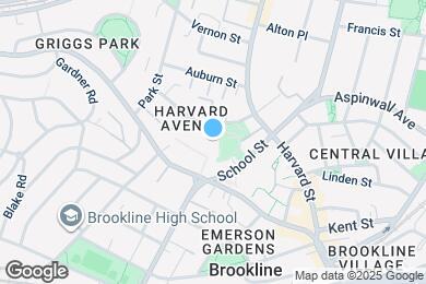 Map image of the property - 38 Harvard Ave