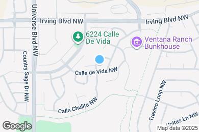 Map image of the property - 10400 Calle Chulita NW
