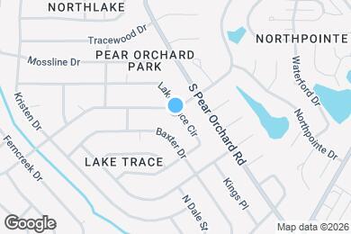 Map image of the property - 5958 Lake Trace Cir