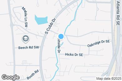 Map image of the property - 961 Eastside Dr SE