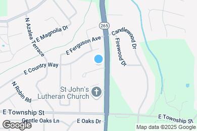 Map image of the property - 2780 E Hardy Ln