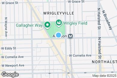 Map image of the property - 1029 W Addison St