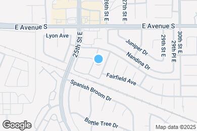 Map image of the property - 2554 Olive Dr