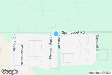 Map image of the property - Springport Glen