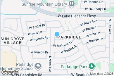 Map image of the property - 9842 W Burnett Rd