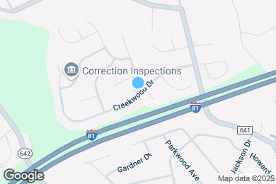 Map image of the property - 2809 Creekwood Dr