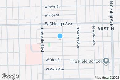 Map image of the property - 5906 W Huron St