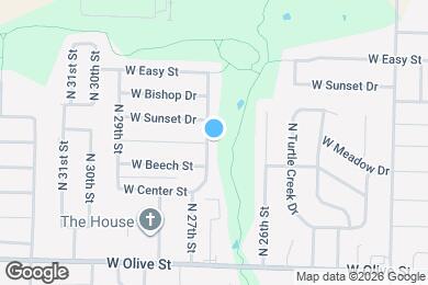 Map image of the property - 1007 N 27th St