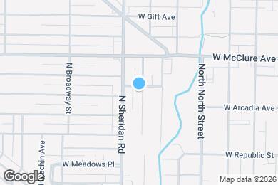 Map image of the property - 2315 N Ellis St