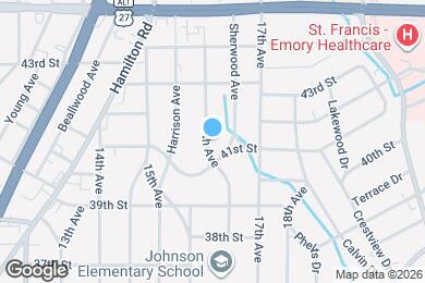 Map image of the property - 4118 16th Ave