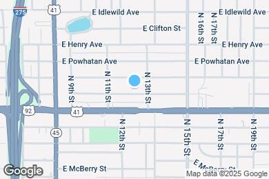 Map image of the property - 1220 E Mohawk Ave