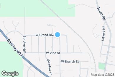Map image of the property - 545 3rd Ave NW